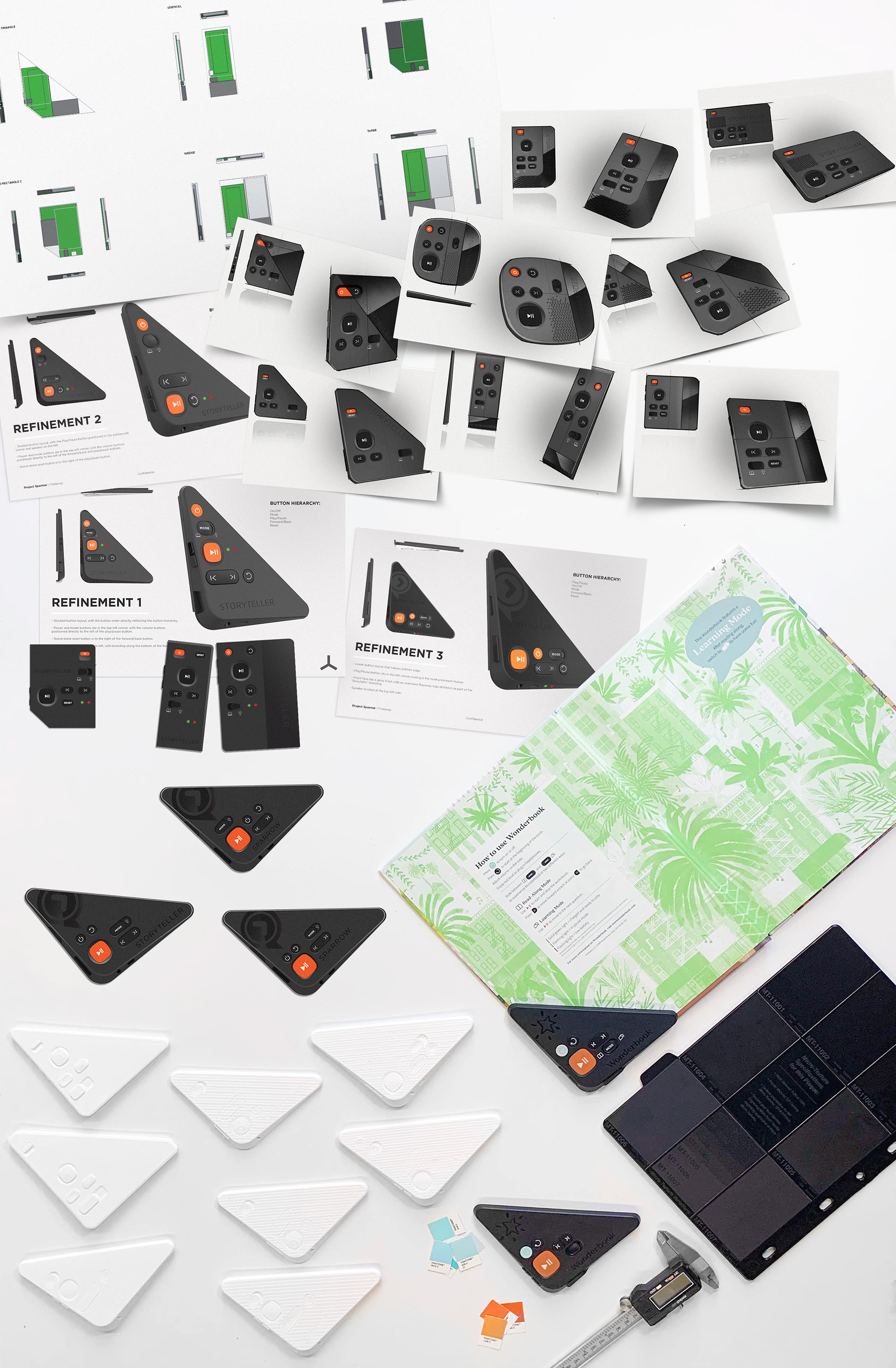 originality，Design，children，Audio book player，