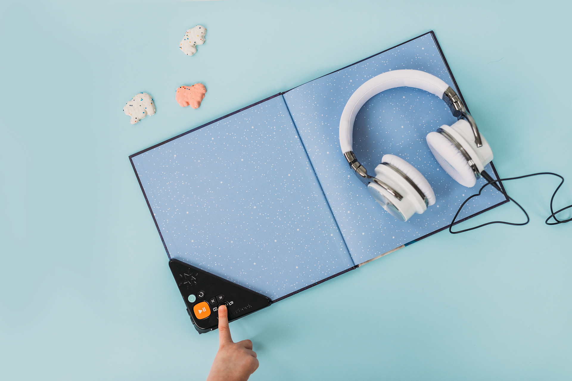 originality，Design，children，Audio book player，