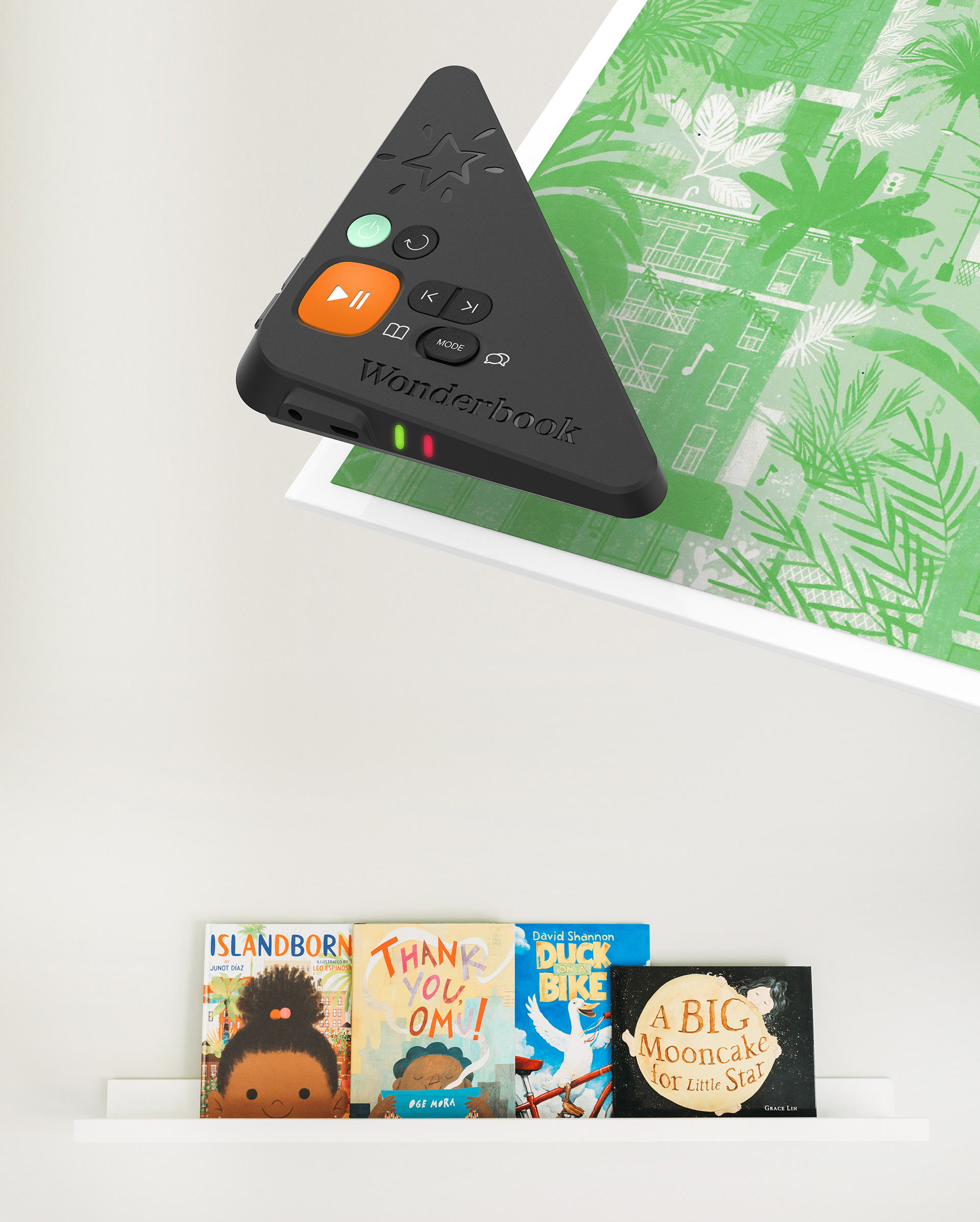 originality，Design，children，Audio book player，