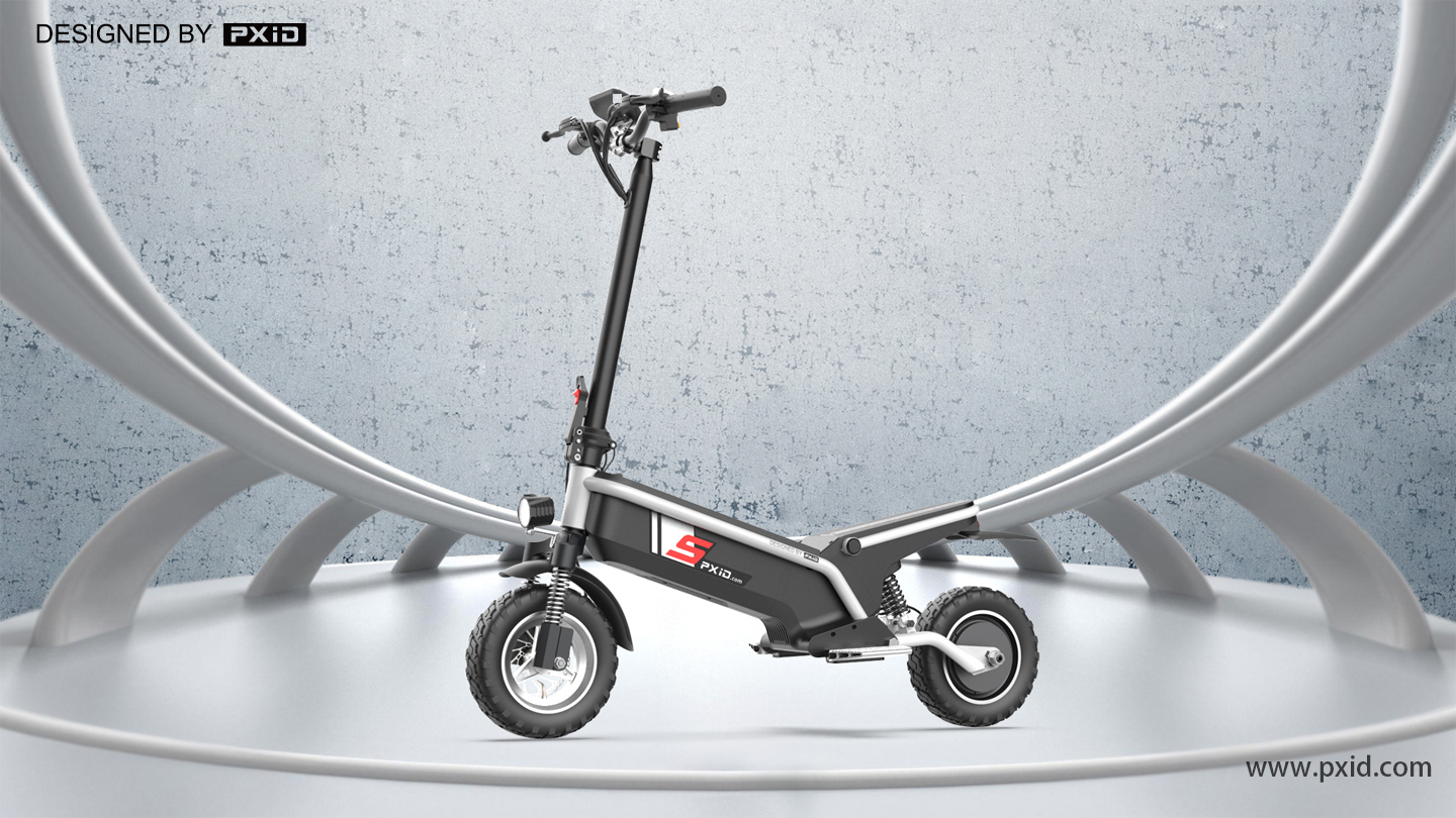 Design of electric scooter，Scooter design，Electric vehicle design，Moped design，Electric motorcycle design，Design of transportation tools，pxid，