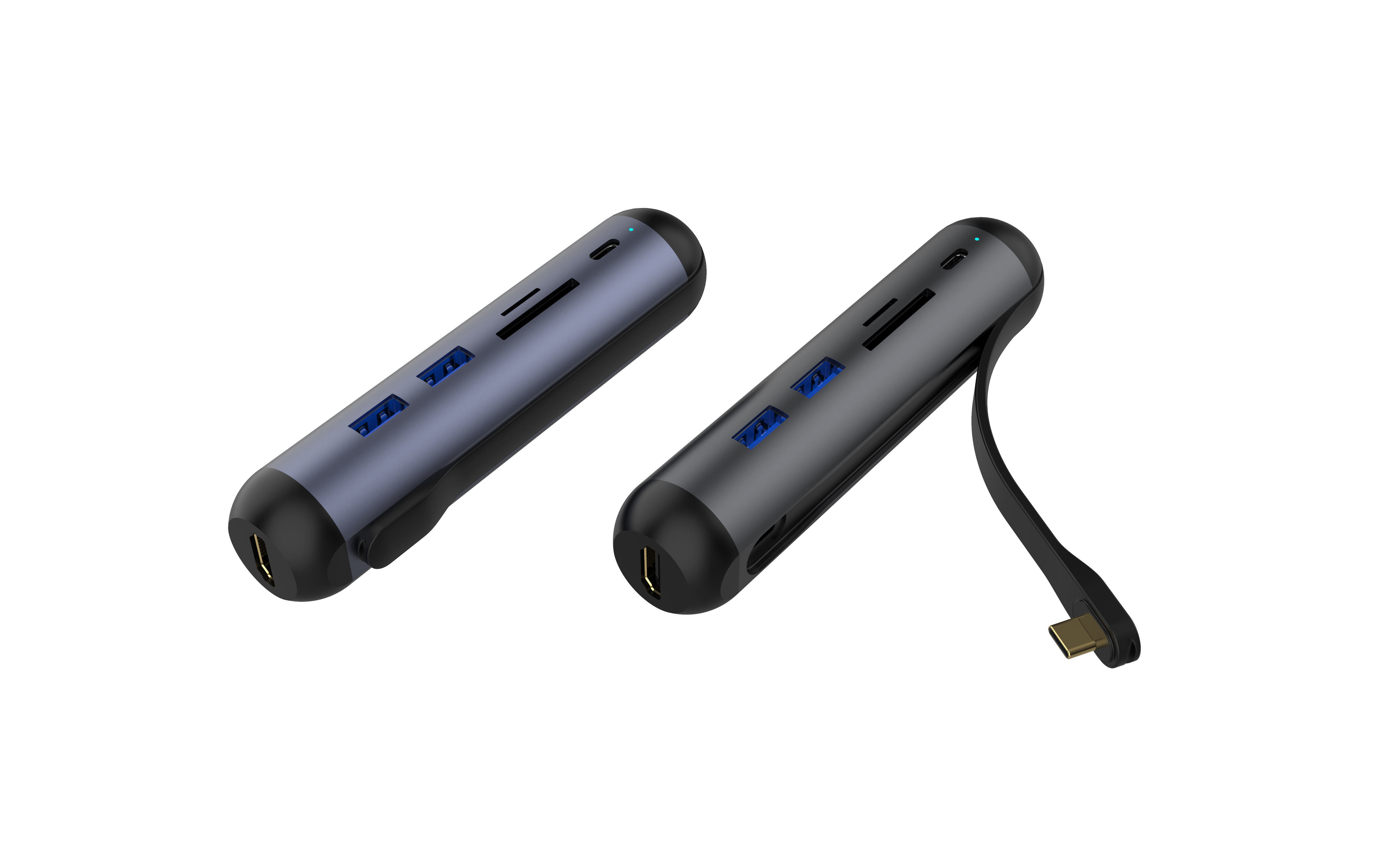 Hub type-C docking station HDMI + 2，