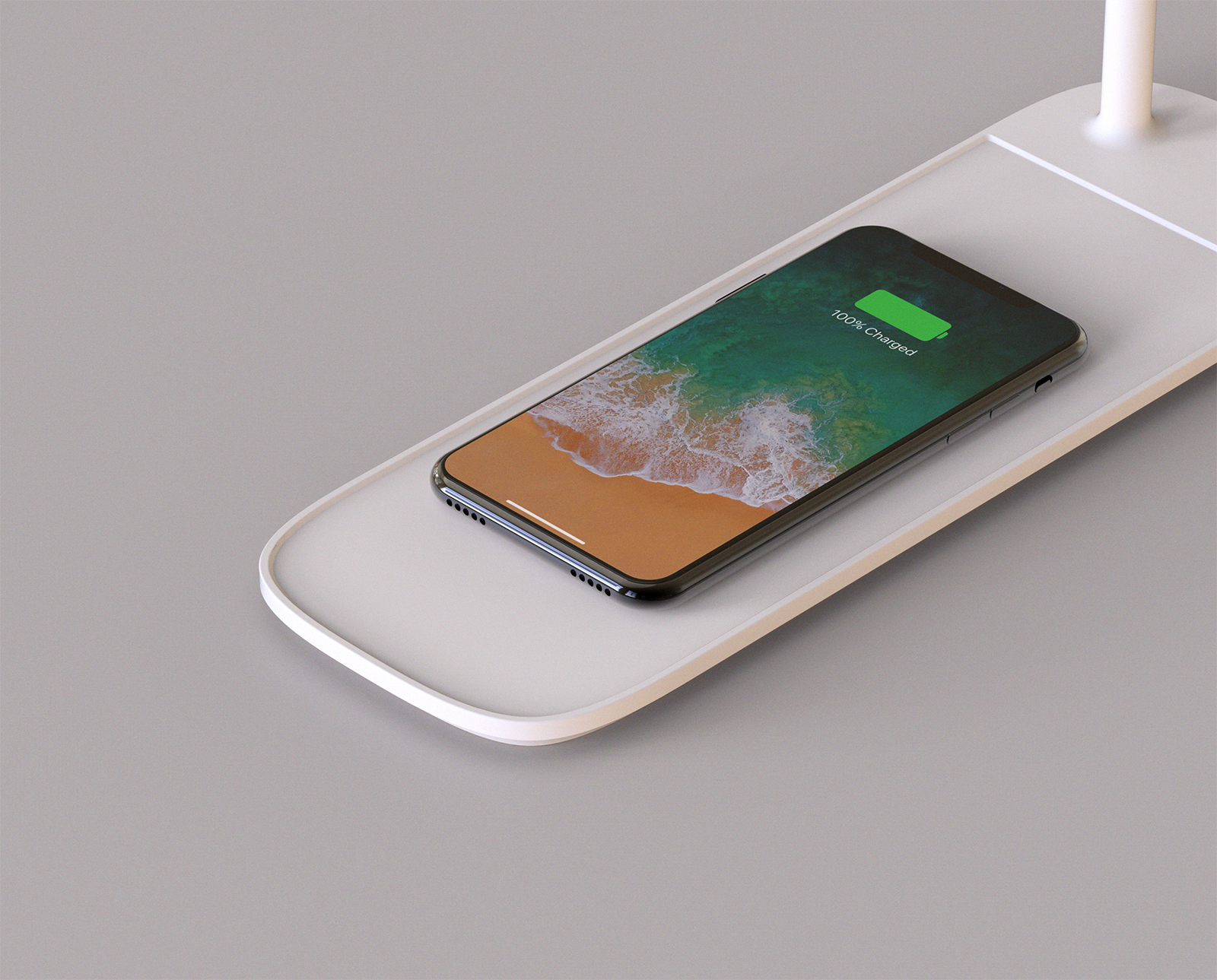 Lamp design，wireless charger ，line，