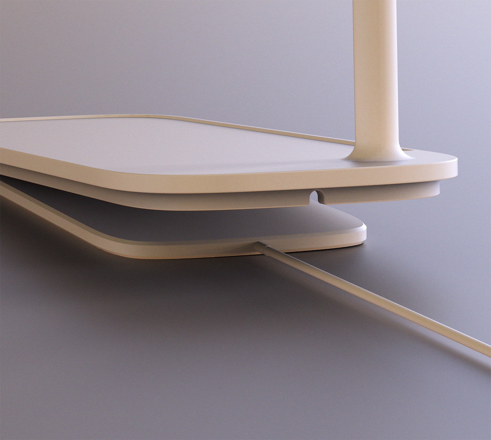 Lamp design，wireless charger ，line，