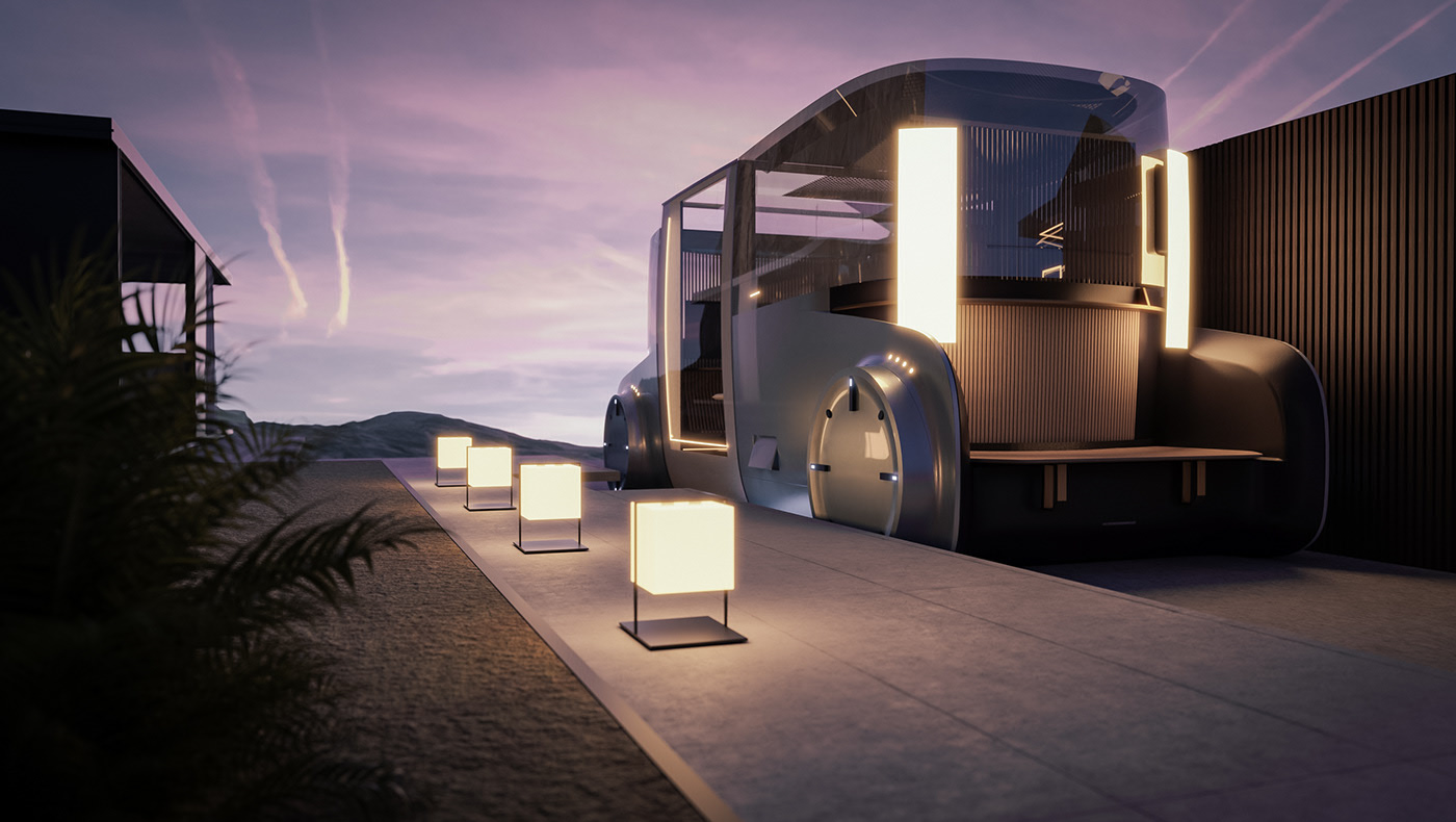 conceptual design，Achieve sustainable living in rural areas by 2030，