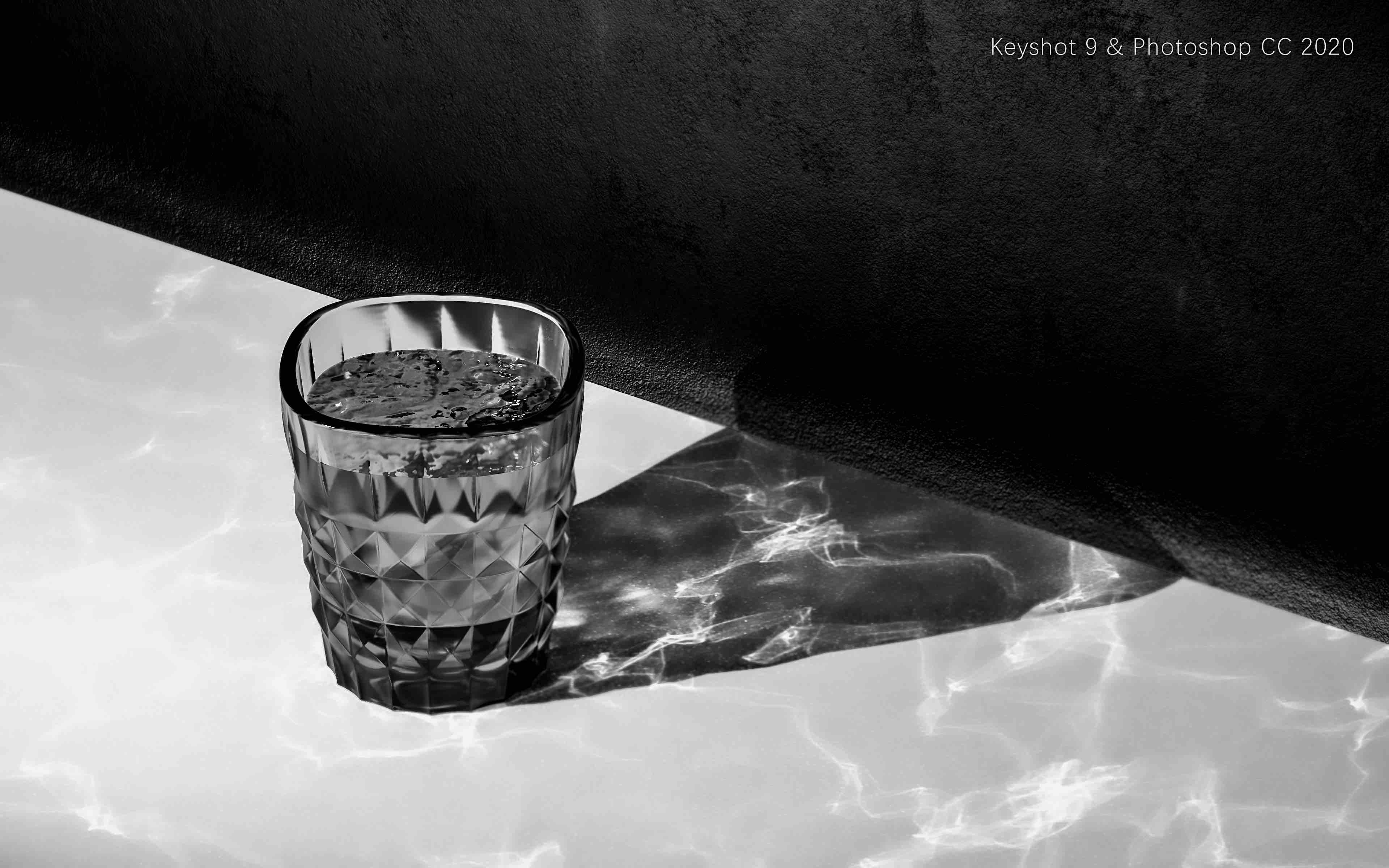 keyshot，Caustics，