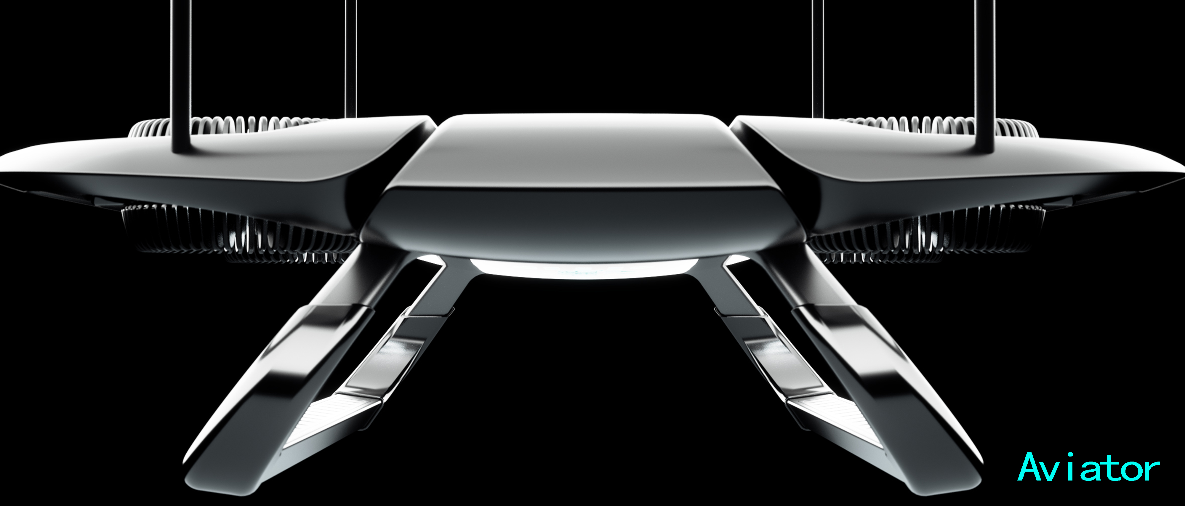 Electric clothes hanger，c4d，octane，Imitation aircraft series，