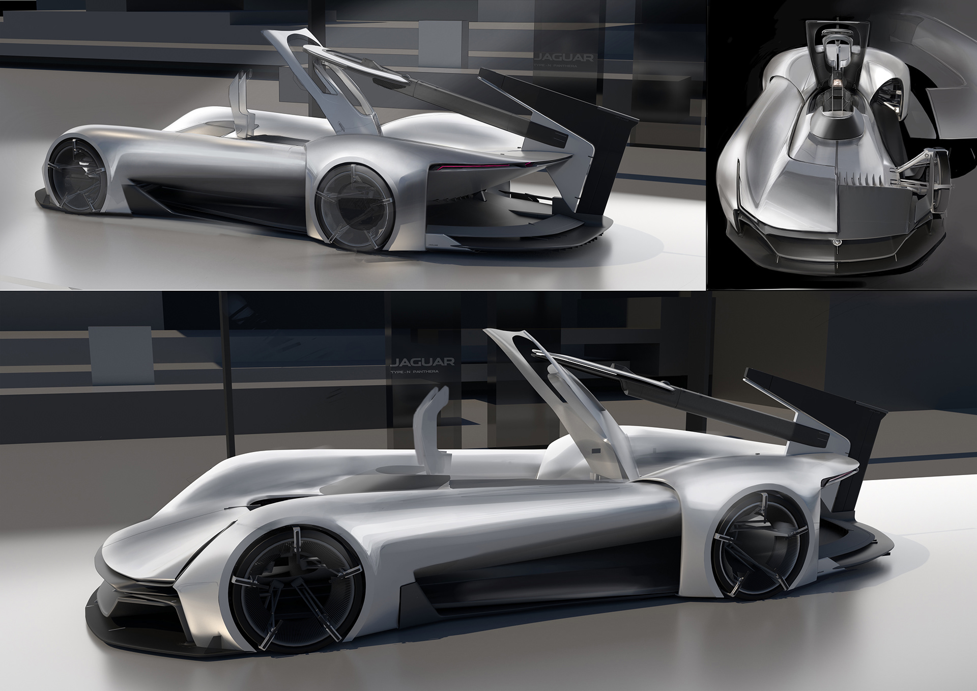 industrial design，automobile，Panthera Jaguar，2019 Jaguar Card Design Award，Panthera Jaguar，