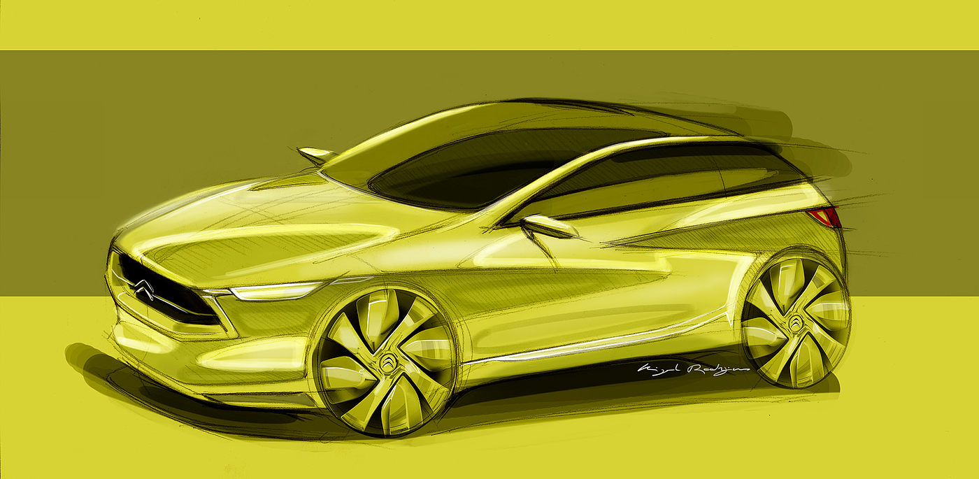 automobile，draft，Hand drawn，originality，Design，vehicle，