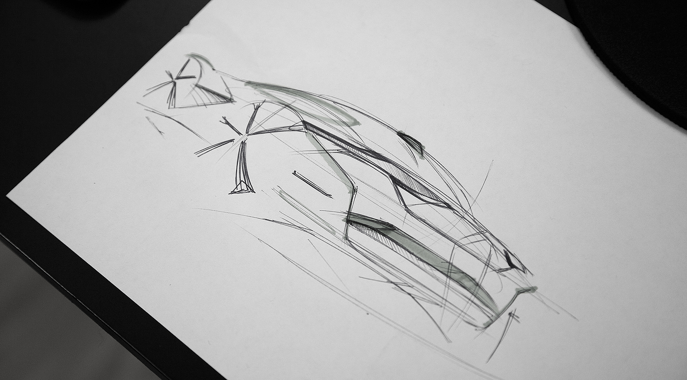 automobile，draft，Hand drawn，originality，Design，vehicle，