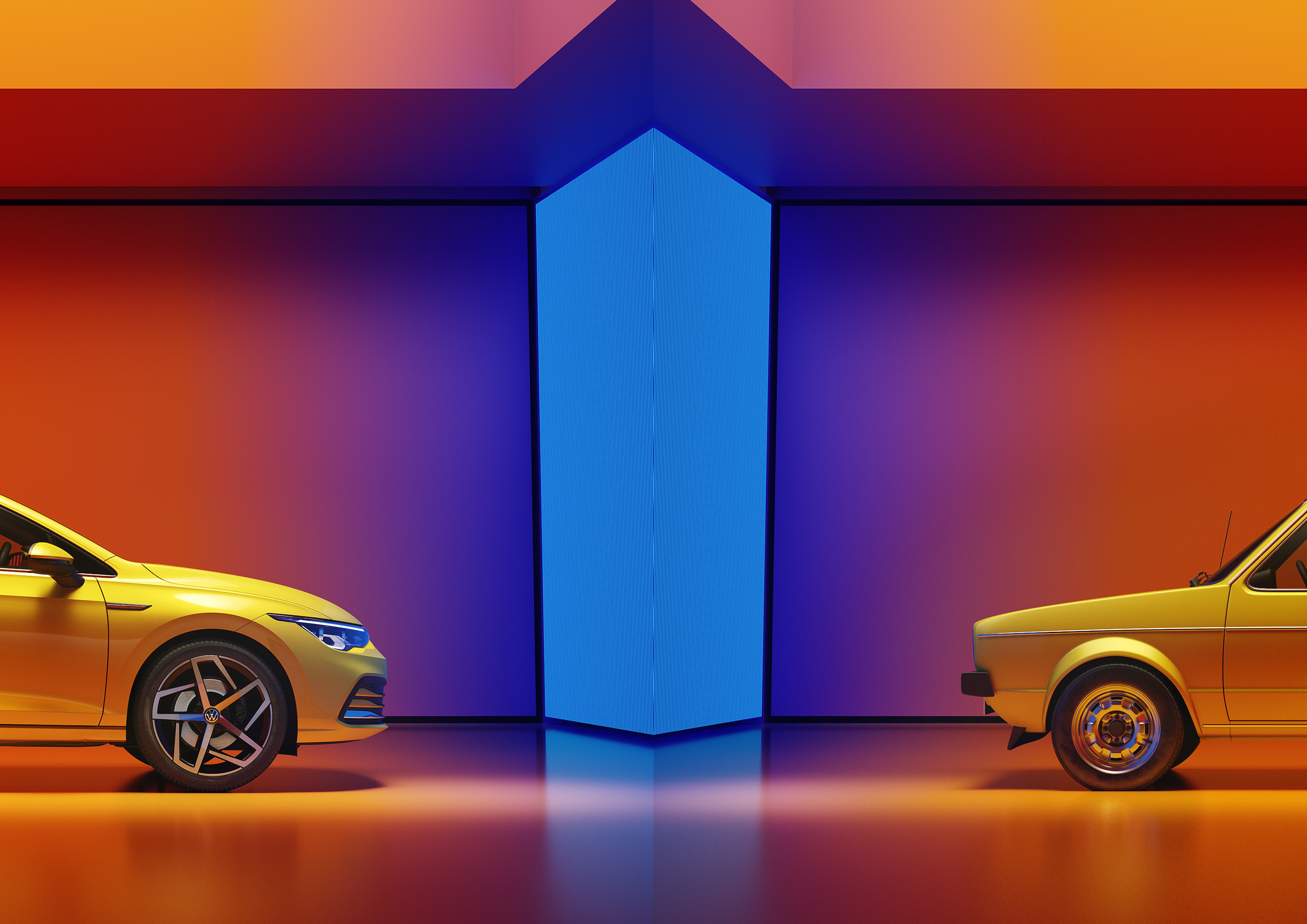 public，golf，3D image，