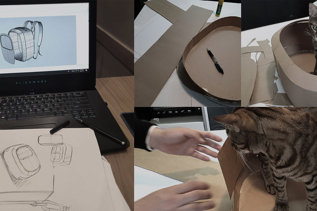 cat owner，Cat cat，knapsack，