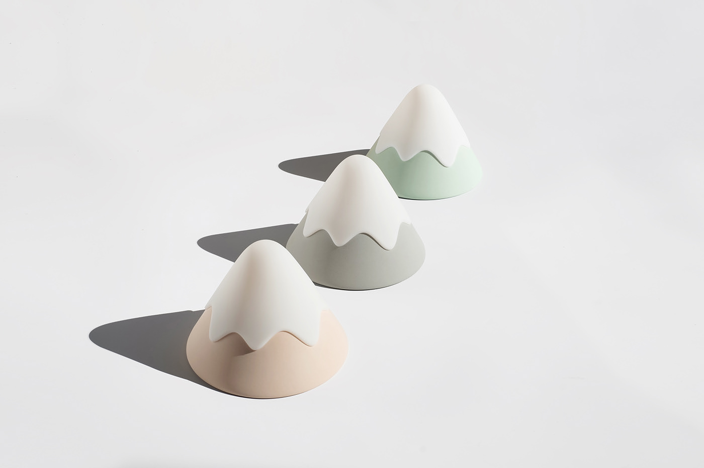 lovely，Desk lamp，Snow Mountain，