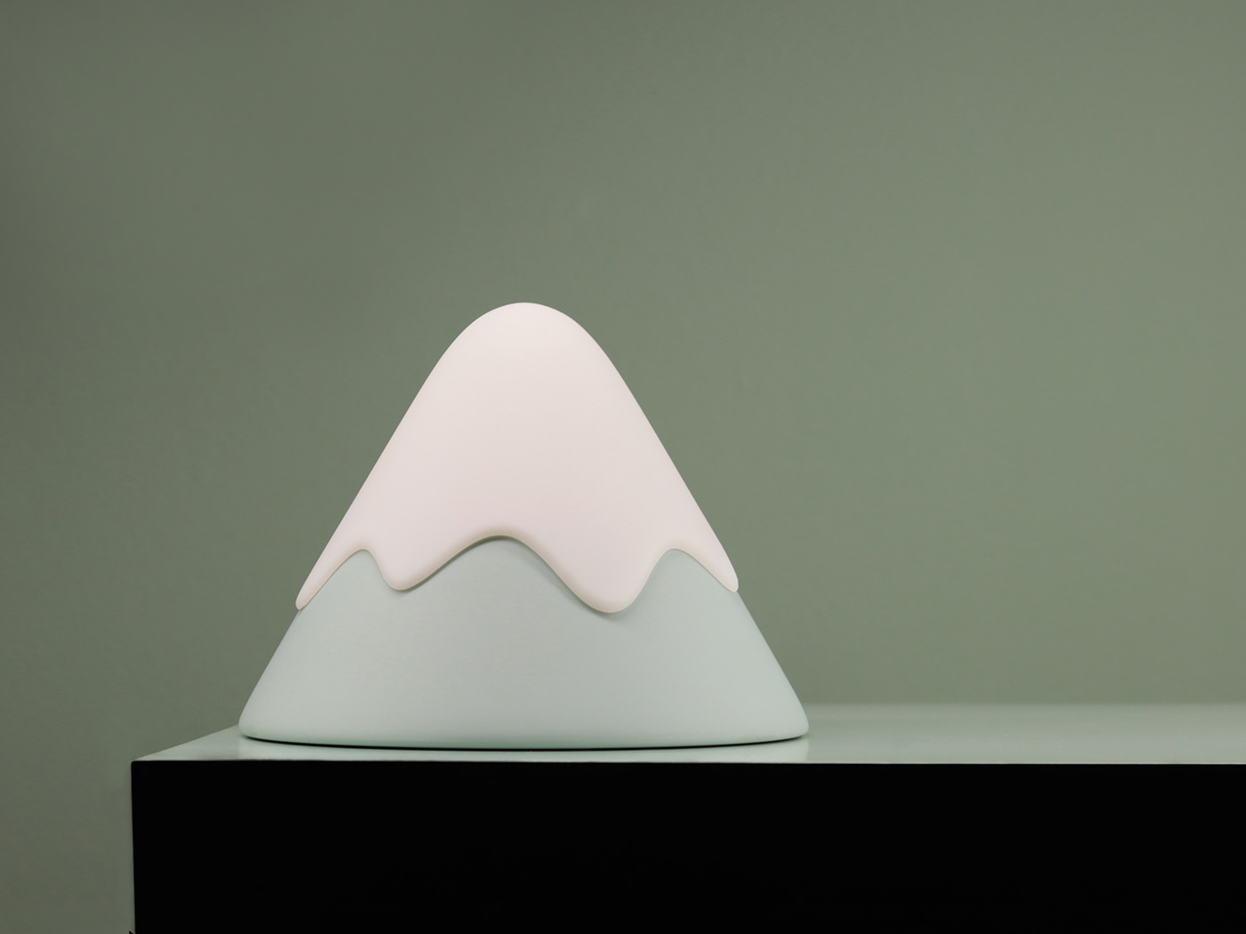 lovely，Desk lamp，Snow Mountain，