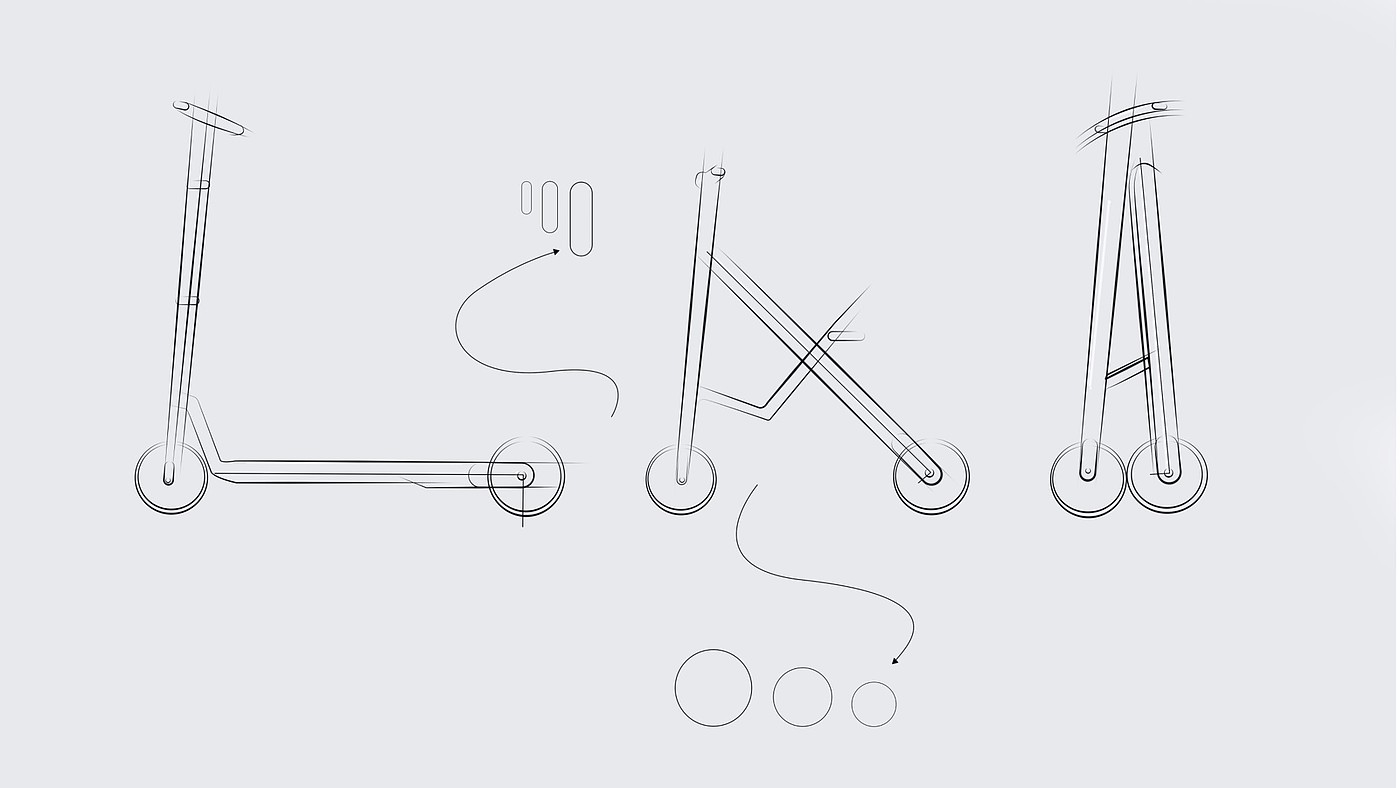Scooter，Electric vehicle，vehicle，fold，