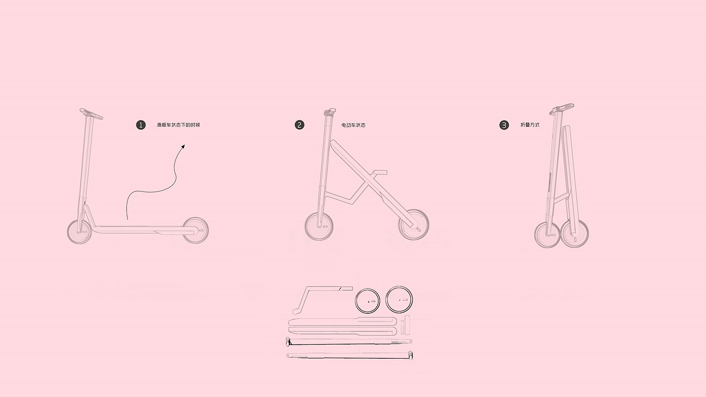 Scooter，Electric vehicle，vehicle，fold，