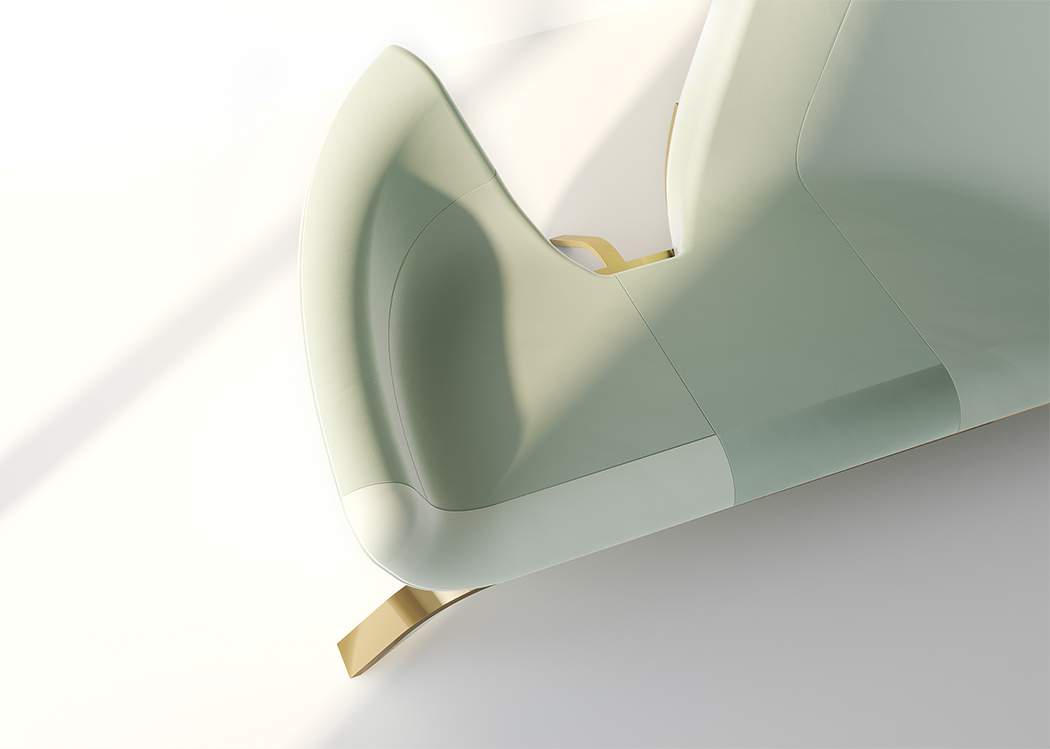 Hugger，sofa，comfortable，lovers，Lux chair lounge，