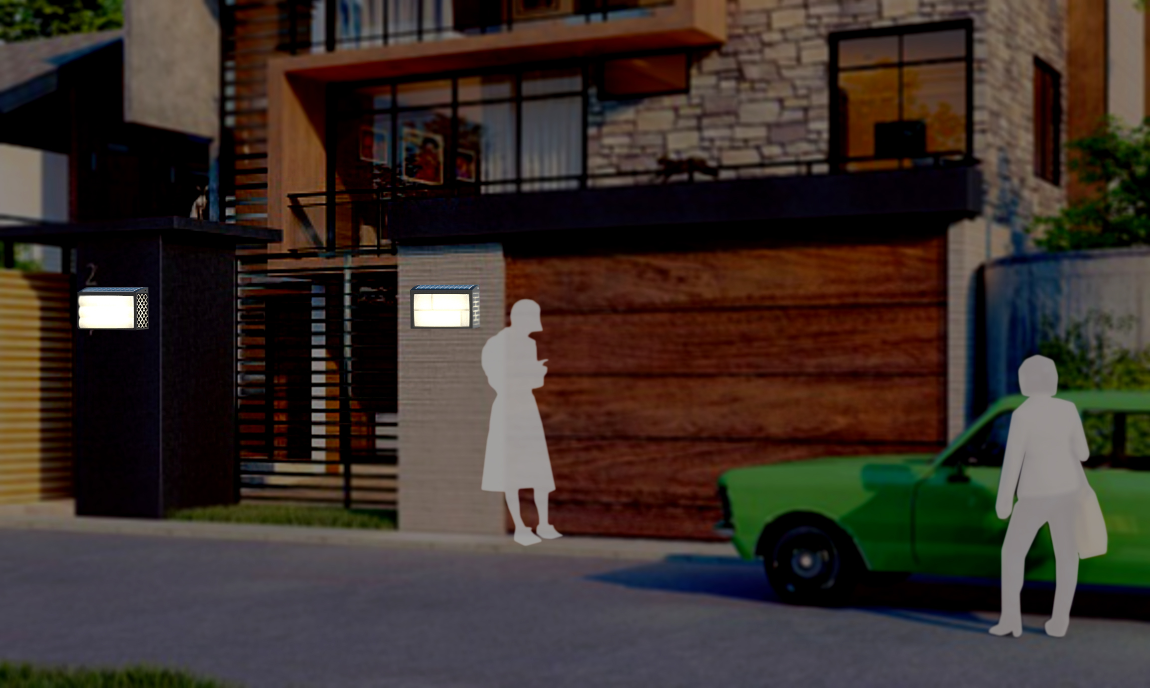 Cultural innovation lamp，Courtyard lamp，Rural cultural innovation，