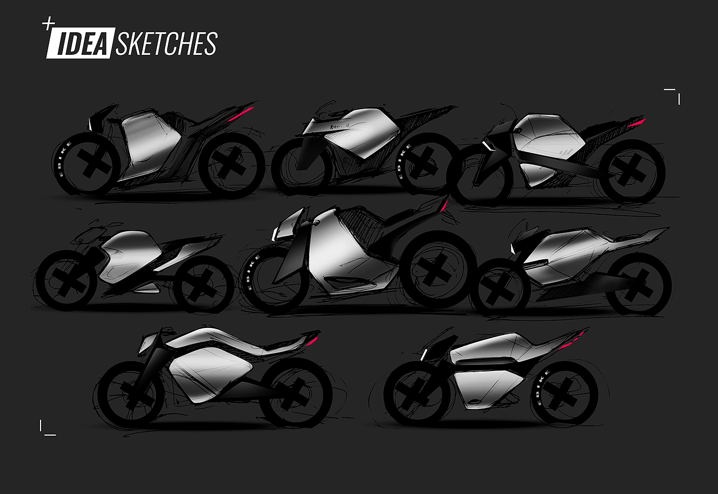 conceptual design，motorcycle，eBIKE，