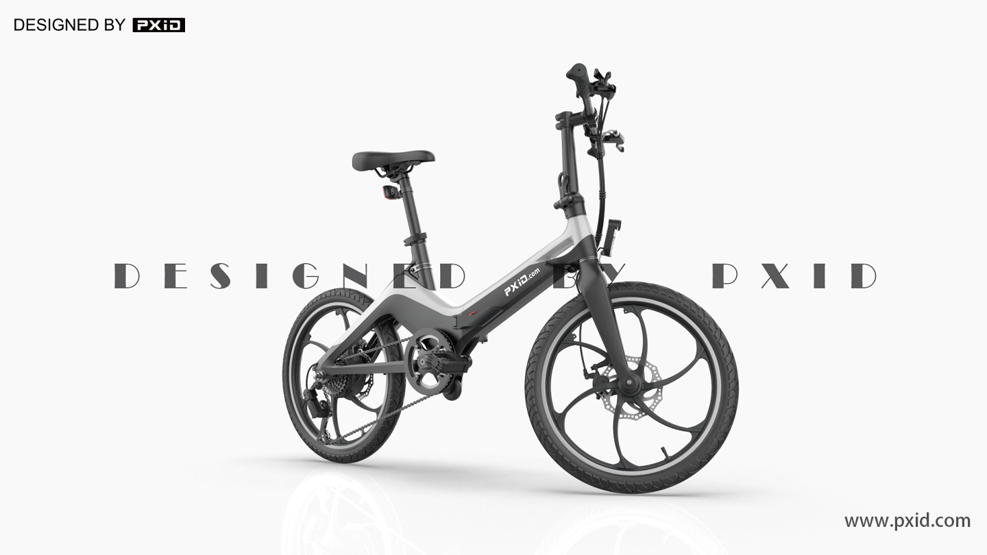 Electric bicycle，Electric vehicle design，Scooter design，Design of electric scooter，Electric motorcycle design，Design of transportation tools，pxid，Product oriented industrial design，
