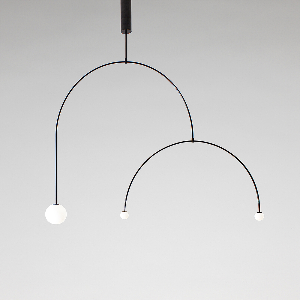 工业设计，灯具，Mobile Chandelier 6，移动吊灯6，吊灯，