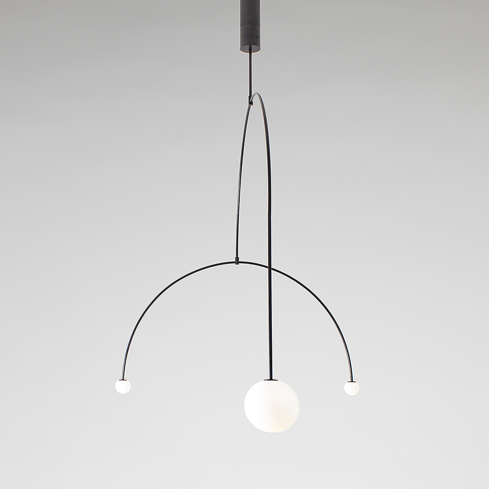 工业设计，灯具，Mobile Chandelier 6，移动吊灯6，吊灯，