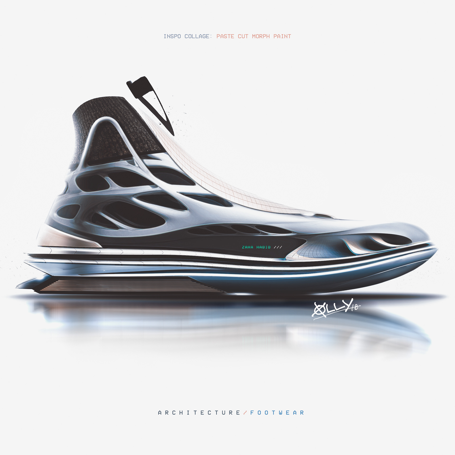 Shoe sketch，fashion，sneakers，SNEAKER DOODLES，Sports shoe graffiti (2017-19)，