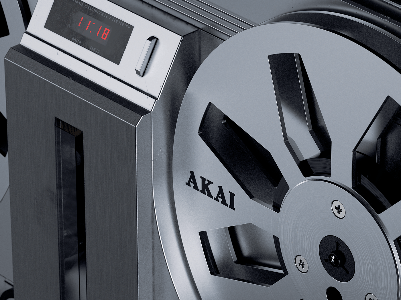 放映机，Akai GX 77，设计，创意，