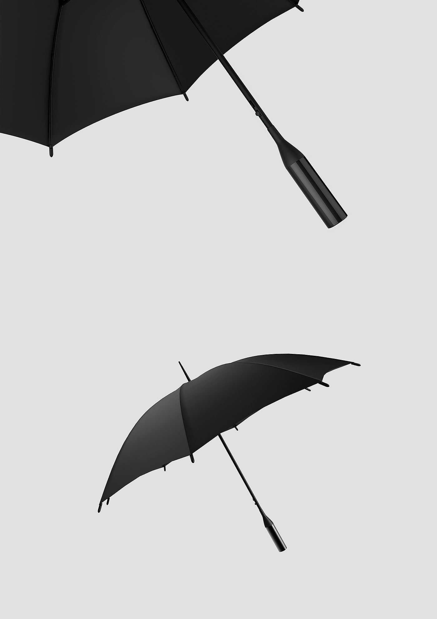 black，hot water，Warm hands，Umbrella，