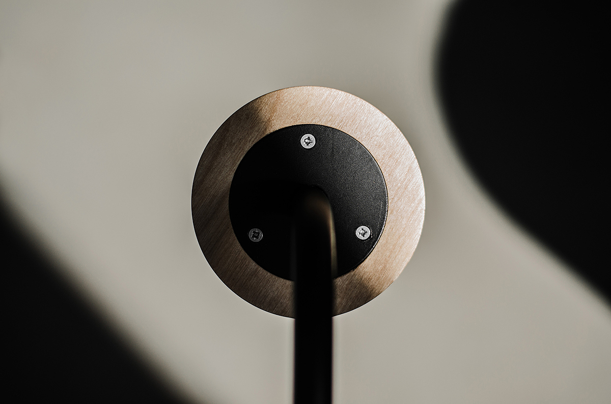 Desk lamp，Log，Simplicity，