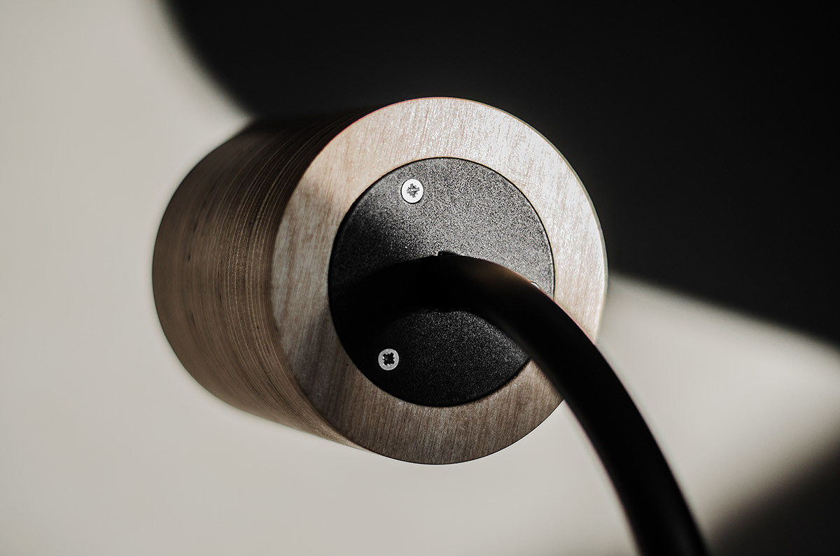 Desk lamp，Log，Simplicity，