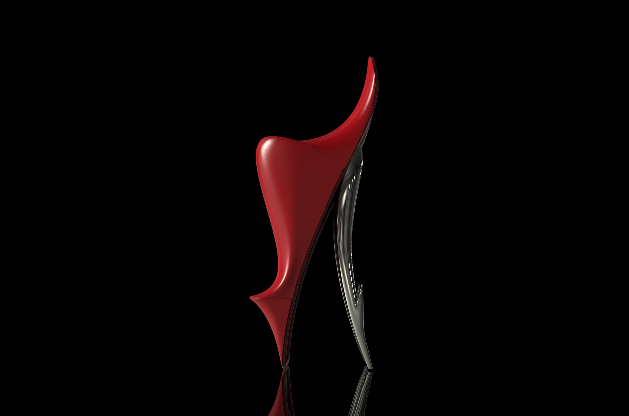 Bar chair, high back chair，