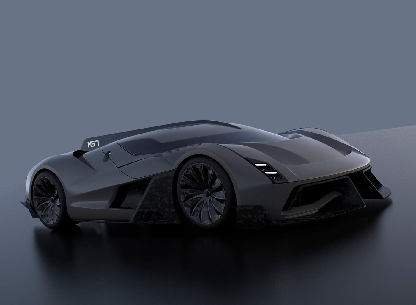 Automobile design，Super car，M57，