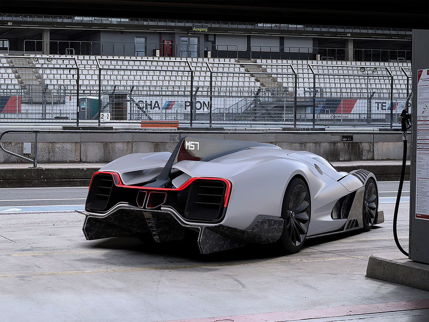 Automobile design，Super car，M57，