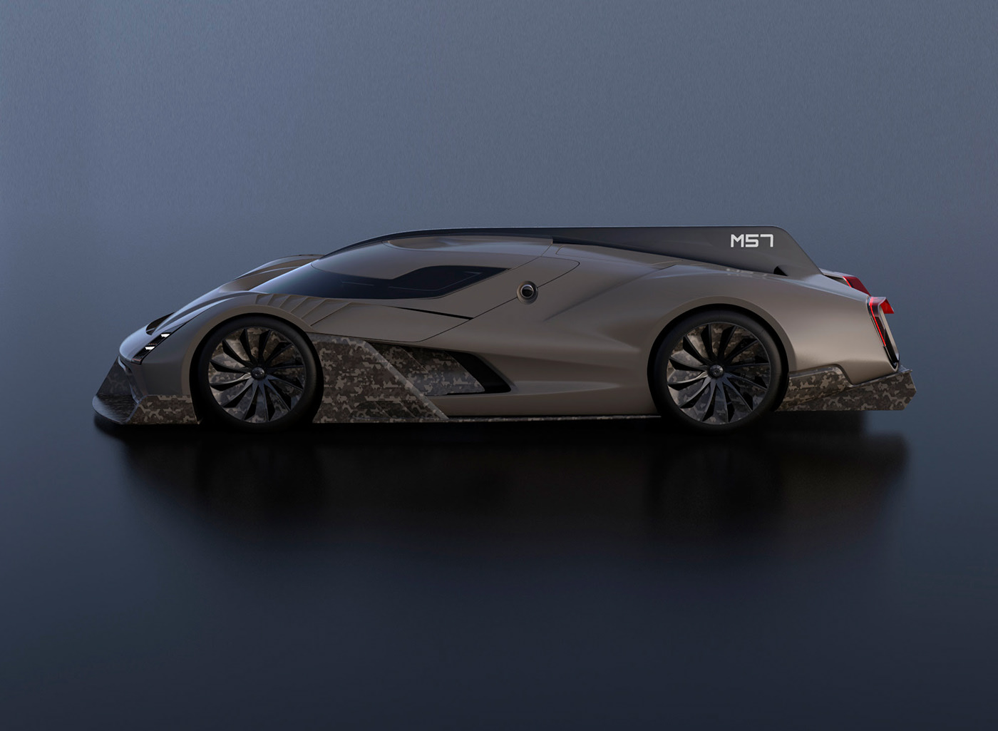 Automobile design，Super car，M57，