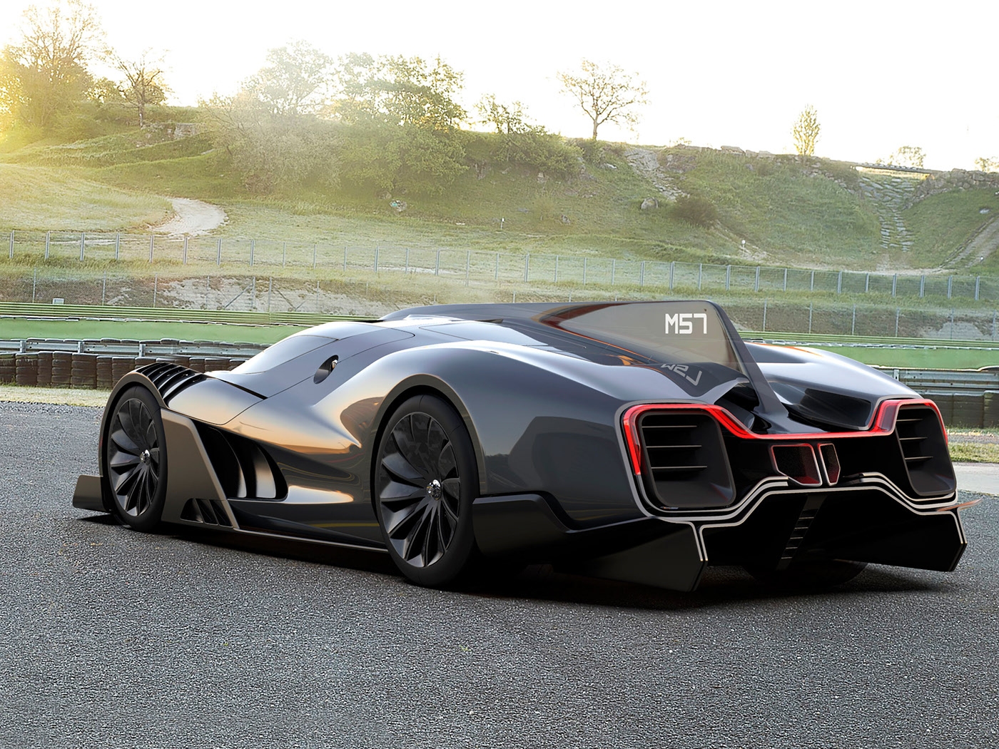 Automobile design，Super car，M57，