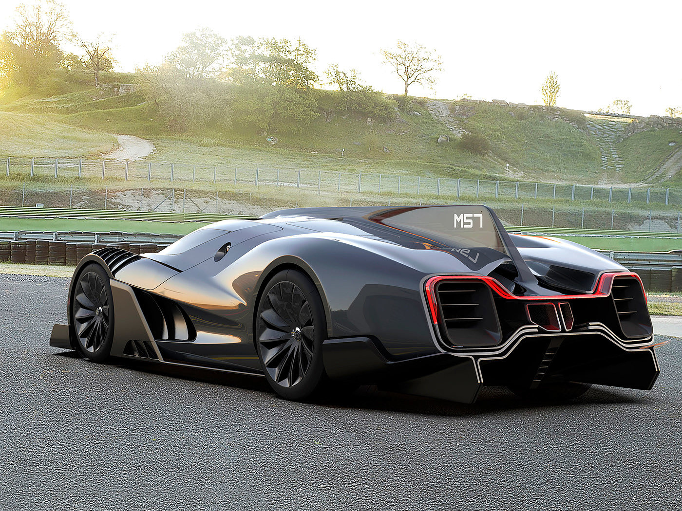 Automobile design，Super car，M57，