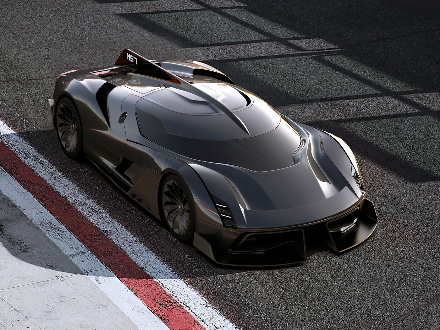 Automobile design，Super car，M57，