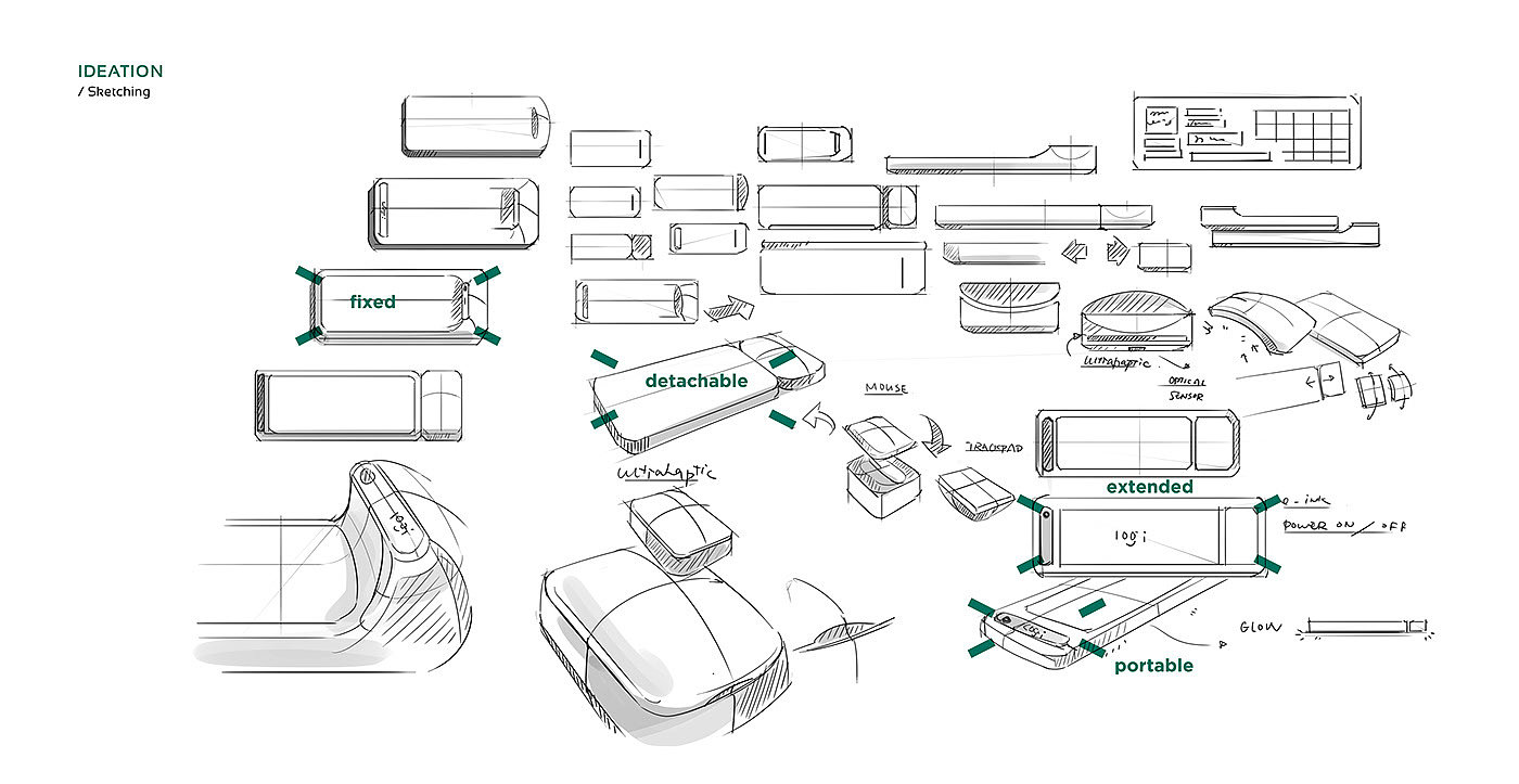 customized，touch screen，Super tactile technology，Logitech Ultra，