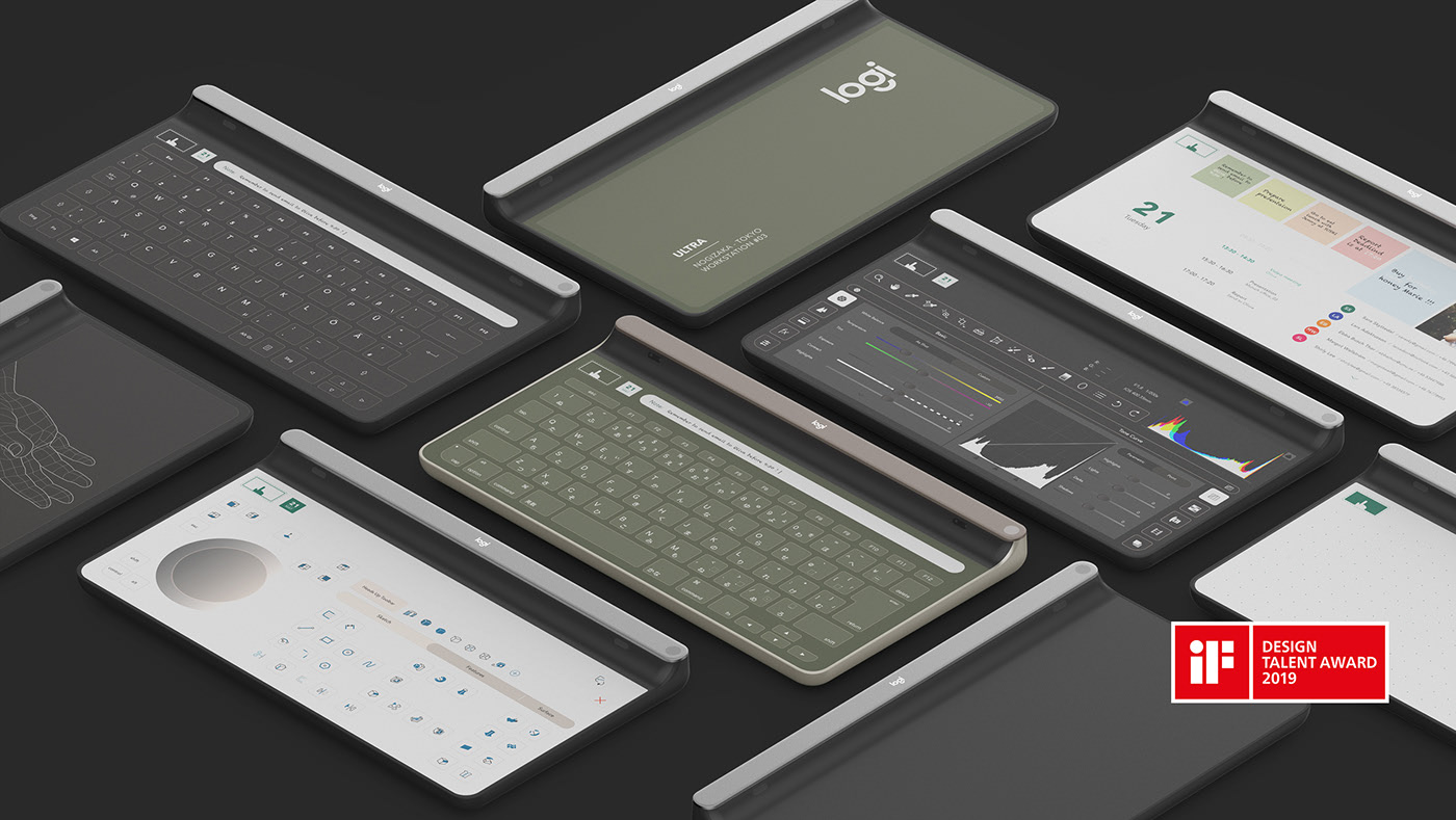 customized，touch screen，Super tactile technology，Logitech Ultra，