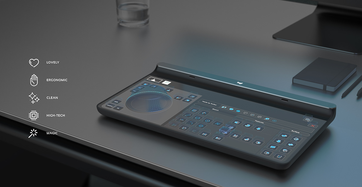 customized，touch screen，Super tactile technology，Logitech Ultra，