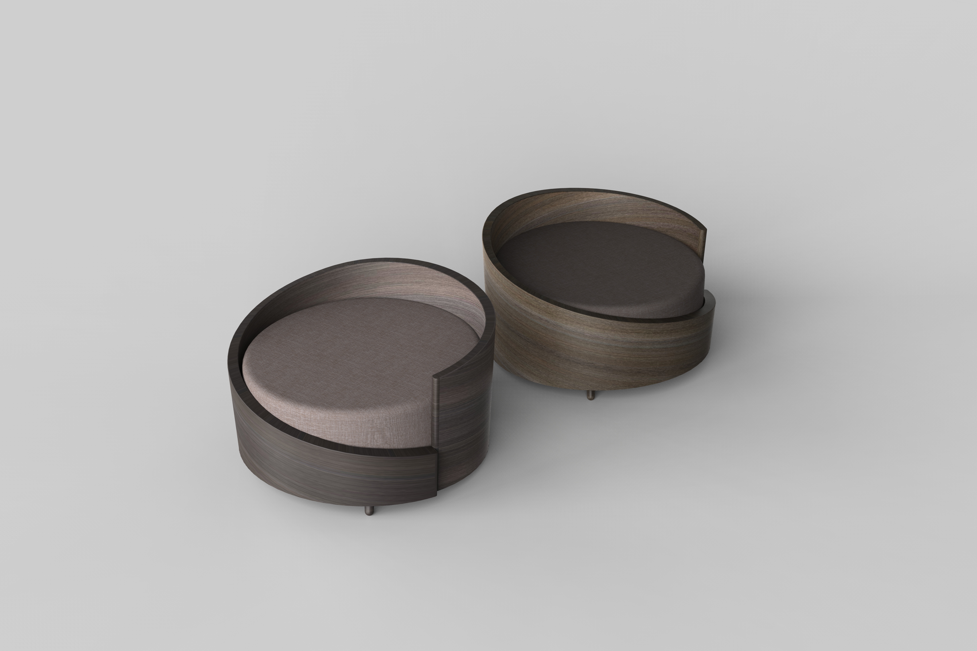 concept，industrial design，product design，circular，wood，furniture，Home Furnishing，sofa，