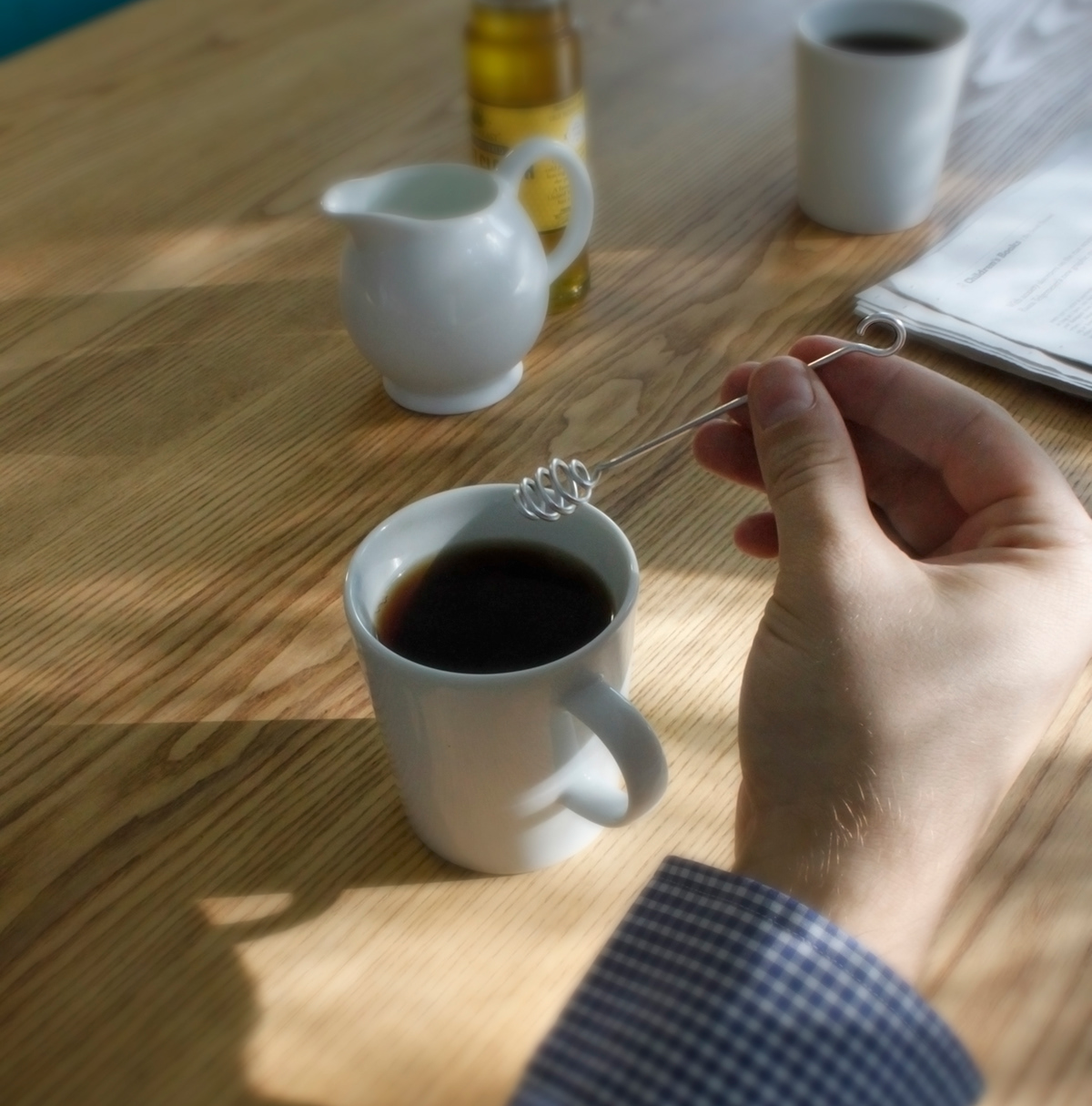 steel，screw，Honey spoon，