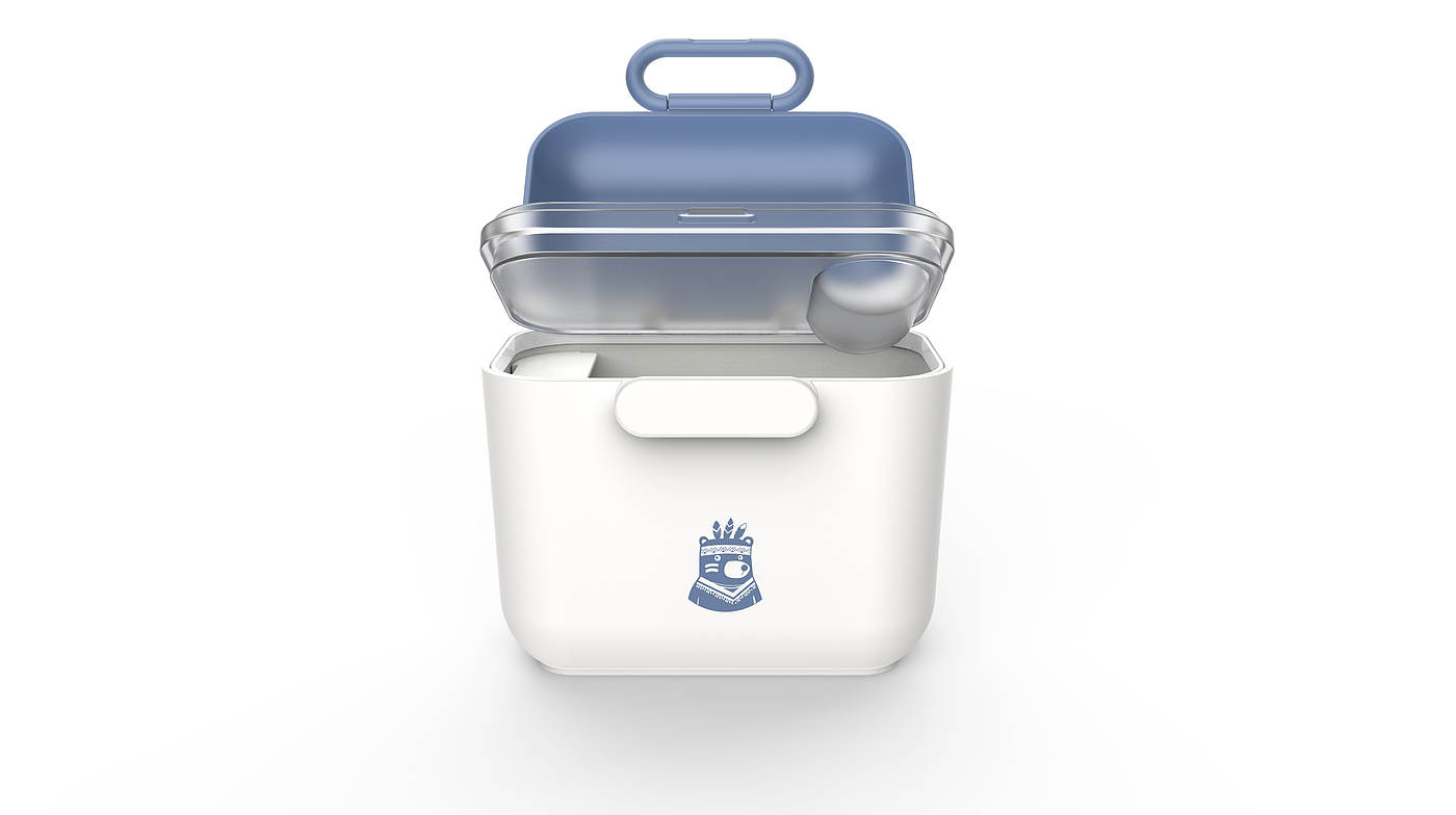 Milk powder box，