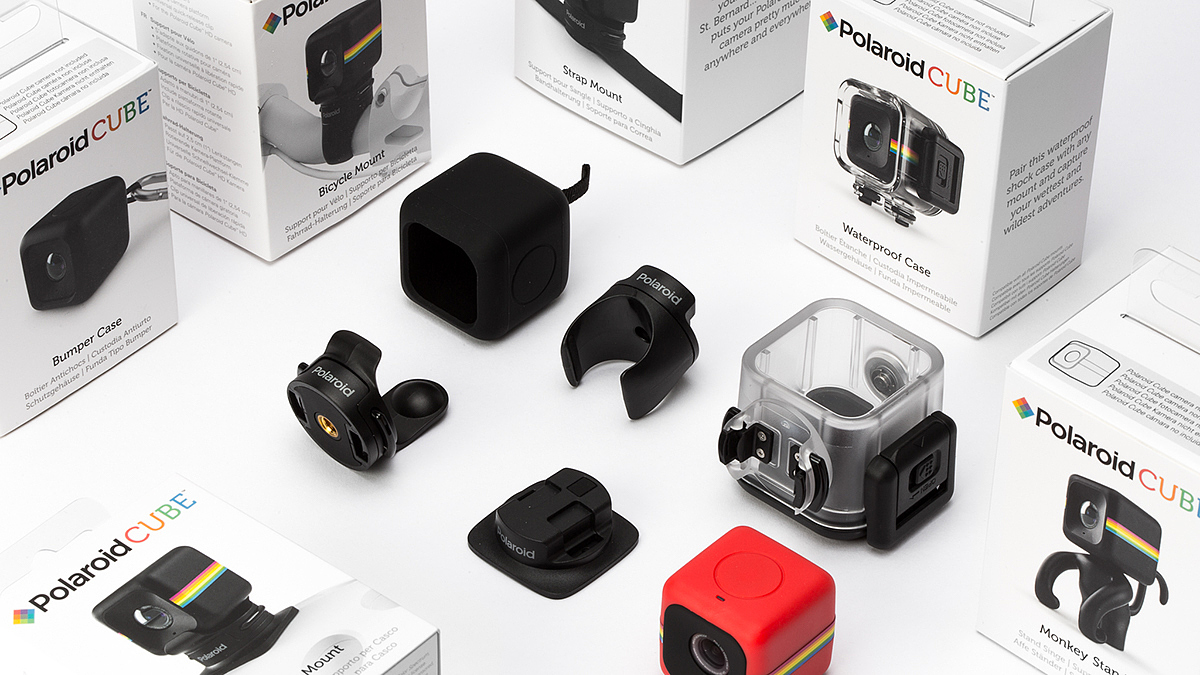 Polaroid Cube，相机，便携，