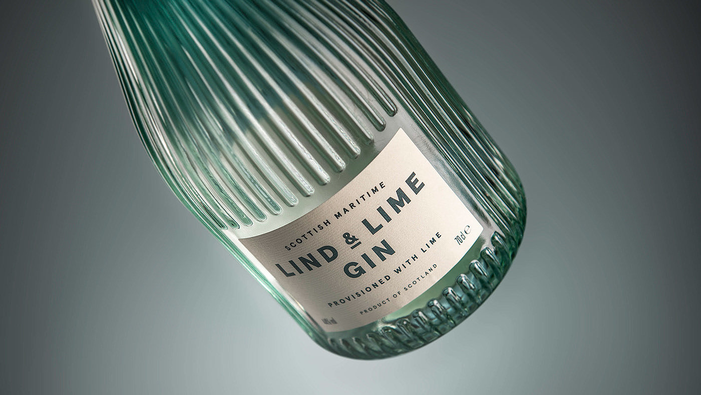 Maritime，Lind and Lime，Brand promotion，packing，Gin，