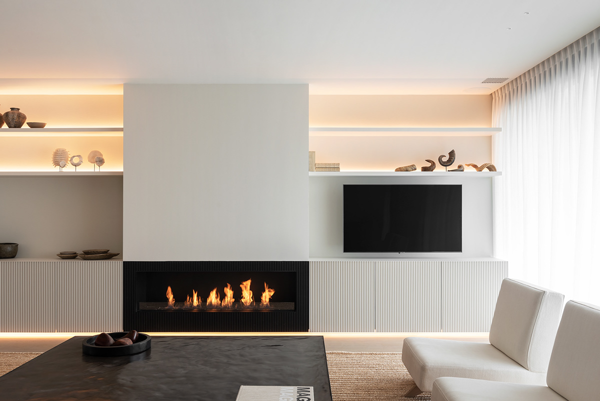 modern，a living room，Interior design，