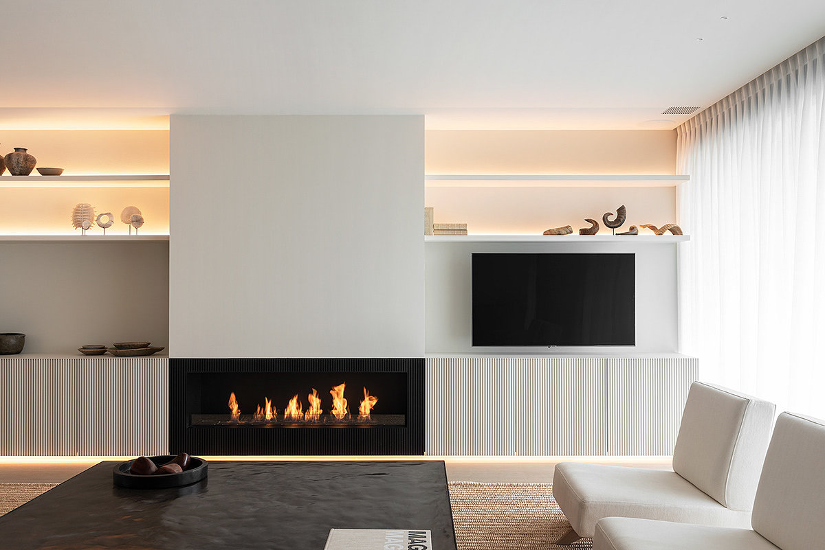 modern，a living room，Interior design，