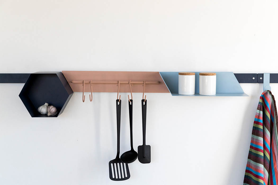 modularization，Storage rack，Hexagon，