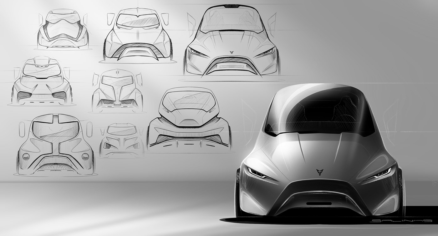 illustration，Thor truck，Thor and 1，Rick Salinas，