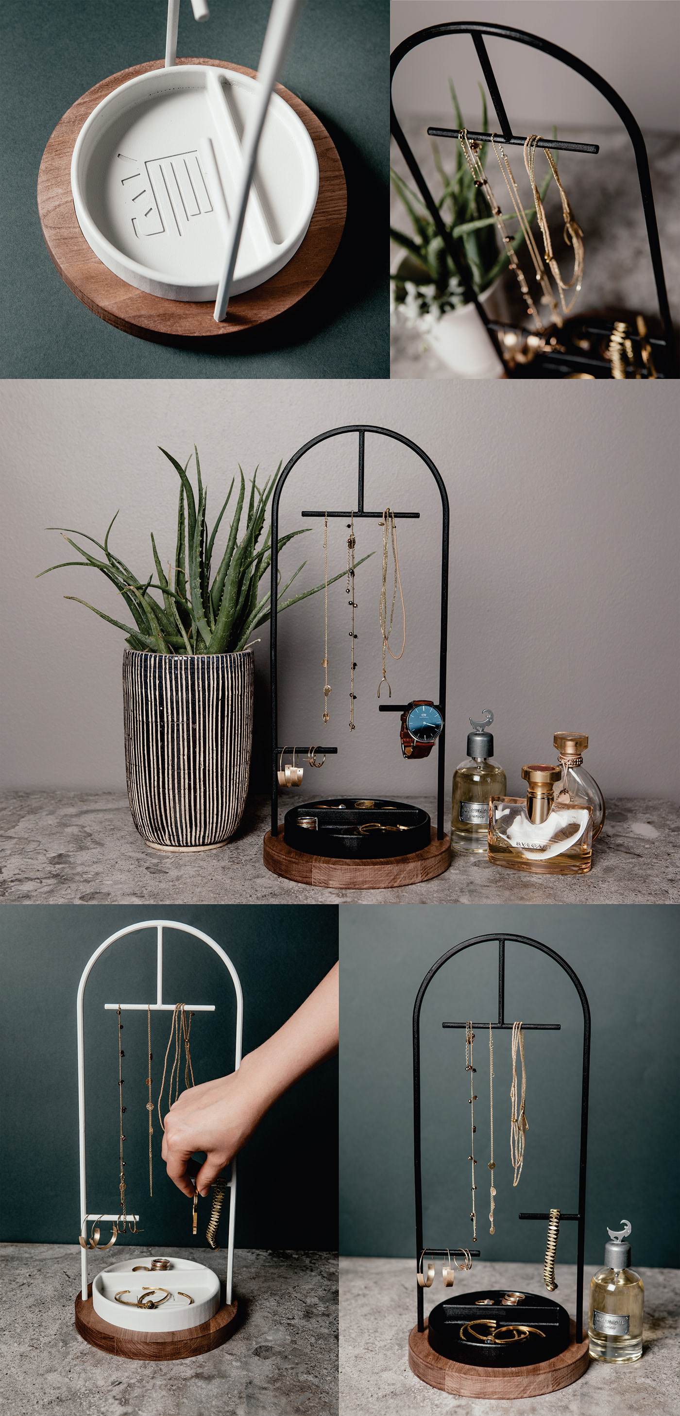 Plastic，cage，Jewelry rack，